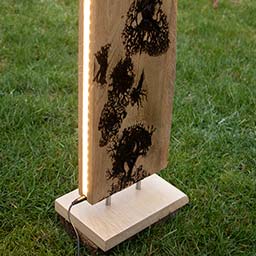 Bohlenlampe 01
